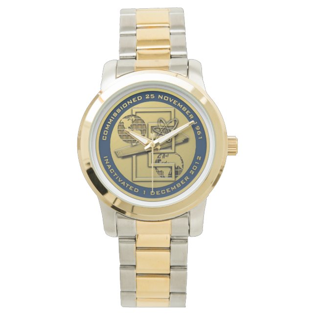 MONTRE CVN-65 USS ENTERPRISE COMMEMORATIVE WATCH (devant)