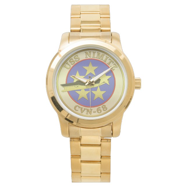 MONTRE CVN-68 USS NIMITZ WRIST WATCH (devant)