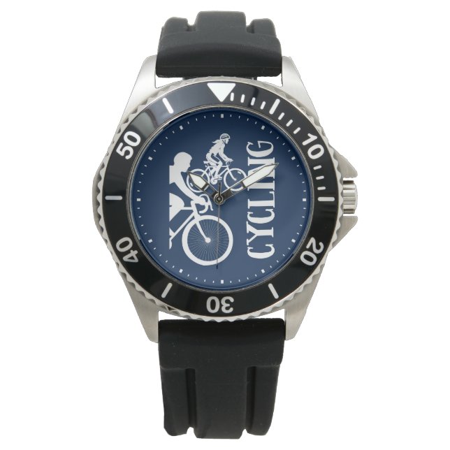 Montre Cyclisme cycliste cyclistes (devant)