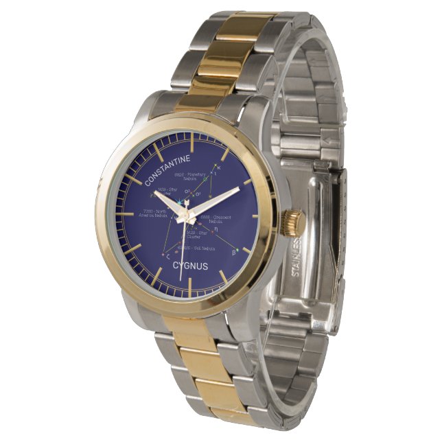 Montre Cygnus de constellation de l'hémisphère nord (Incliné)