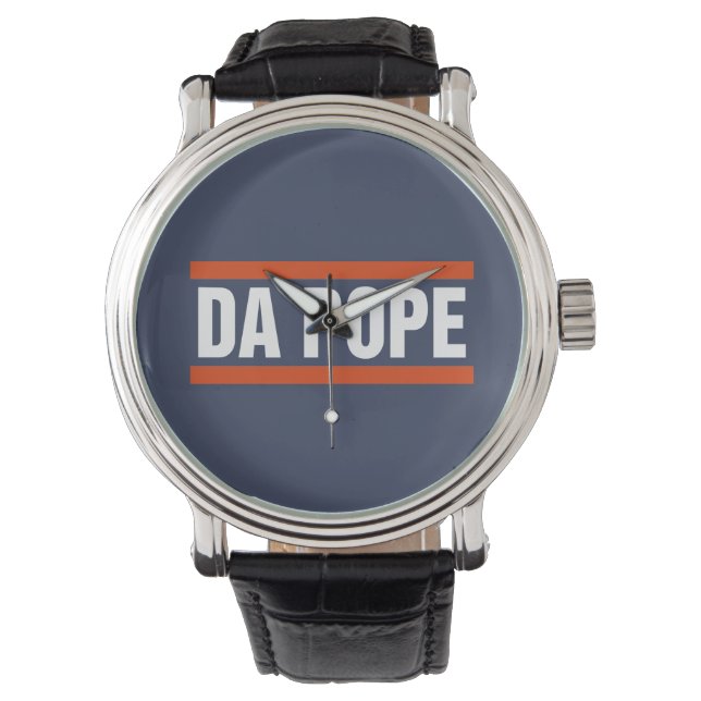 Montre Da Pape De L'Amérique Chicago Pape Leo XIV Provost (devant)