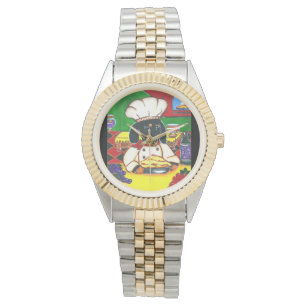 MONTRE DACHSHING EN CHEF ITALIEN