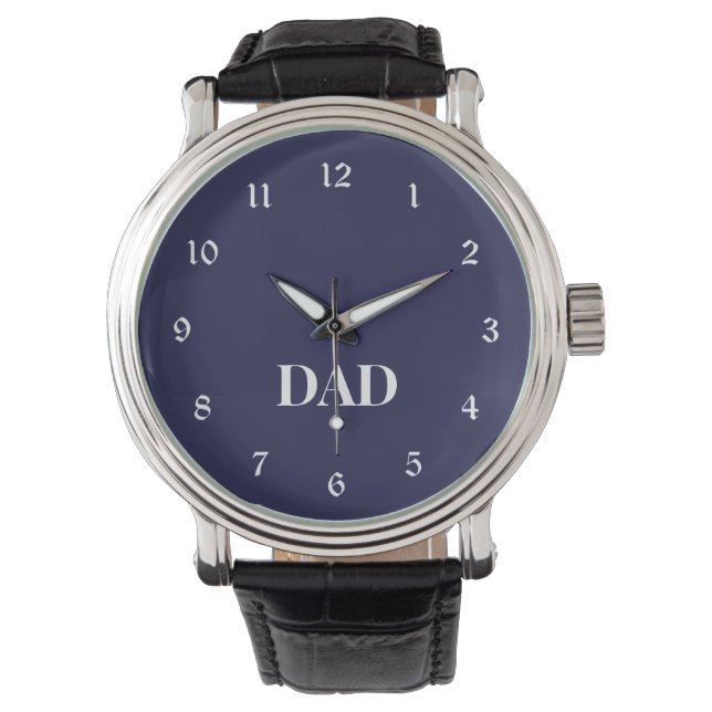 Montre DAD, cadeau personnalisé, (devant)