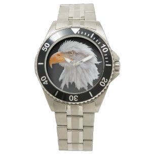 Montre d'aigle à tête blanche (Noir)