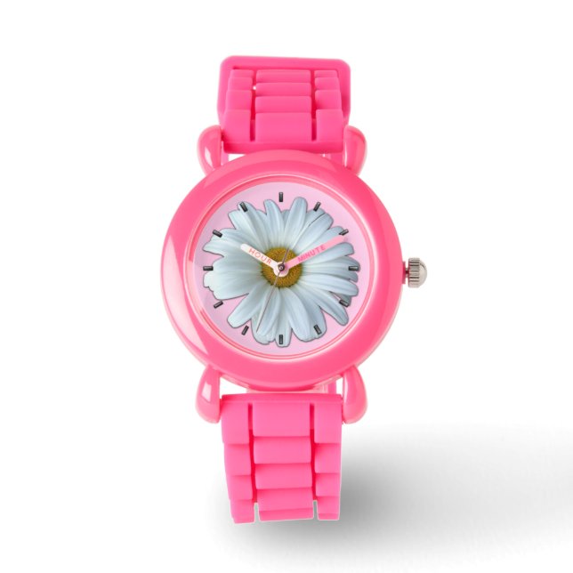 Montre Daisy Watch Classic Fleur sauvage Daisy Wrist Watc (Recto)