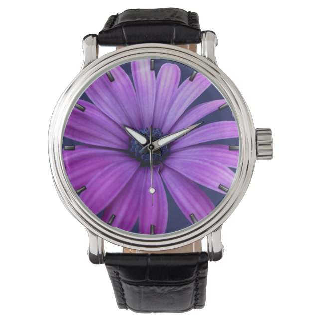 Montre Daisy Watch Classic Gerbera Daisy Wrist Watch (devant)