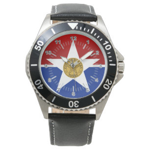 Montre Dallas (Texas) Drapeau urbain