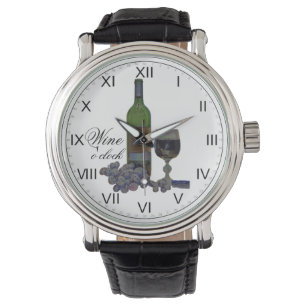 Montre d'amusement heure de vin