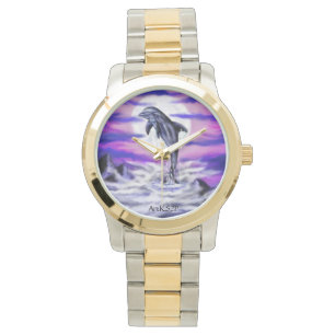 Montre Dauphin clair de lune