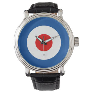 Montre de bande en cuir Mod Roundel