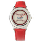 Montre de baseball personnalisée pour homme Cadeau