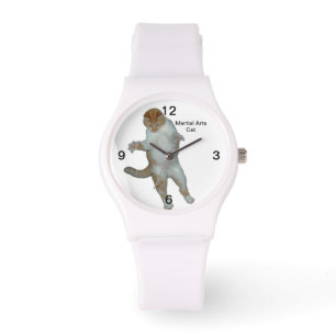 Montre de chat Arts Martiaux