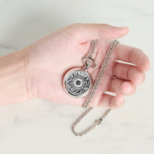 Montre de collier à roue vintage Zodiac