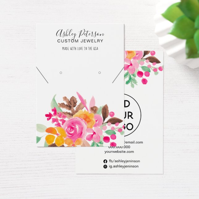 Montre de collier d'oreille fleurie (Bureau)