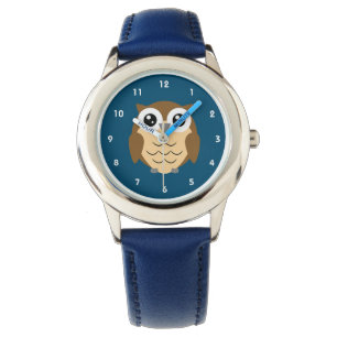 Montre de conception de la chouette de l'hoot