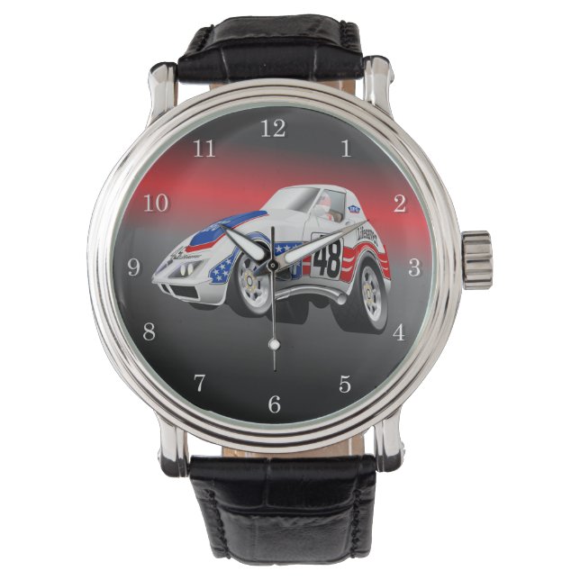 Montre de course d'endurance Greenwood Corvette (devant)