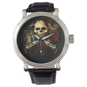 Montre de crâne de Sixgun