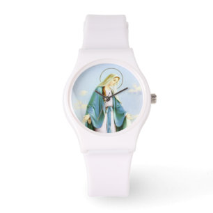 Montre de croissant de lune de Vierge Marie