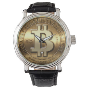 Montre de Cryptocurrency de symbole de logo de