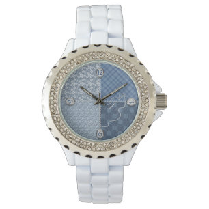 Montre de dames - édredon/correction/bleus -