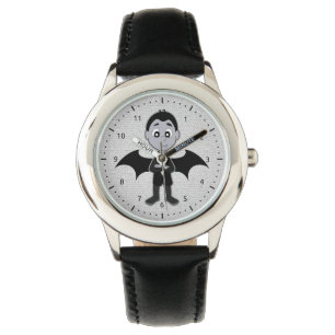 Montre de dessin animé de garçon Vampire