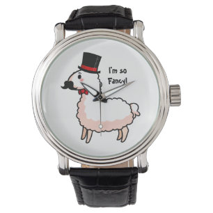 Montre de fantaisie de lama