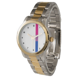 Montre de fierté bisexuelle
