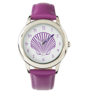 Montre de filles de thème de plage