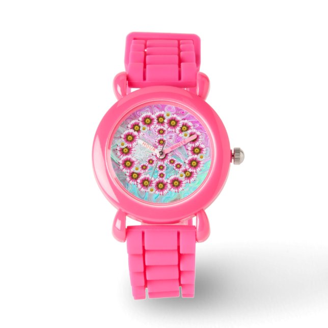 Montre de fleurs de paix (Recto)