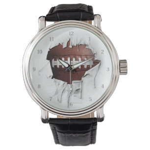 Montre de football déchirée