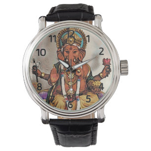 Montre de Ganesha (avec les chiffres romains)
