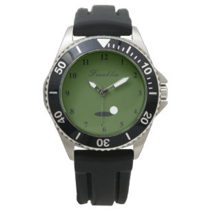 Montre de golf personnalisée pour golfeur et amate