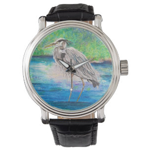 Montre de héros bleu