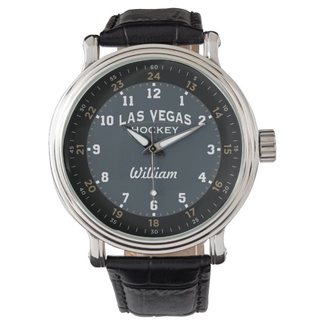 Montre de hockey Las Vegas 24 heures (devant)