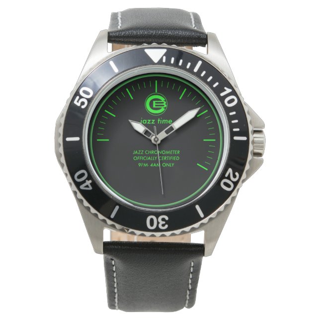 Montre de jazz Lime Peel (devant)