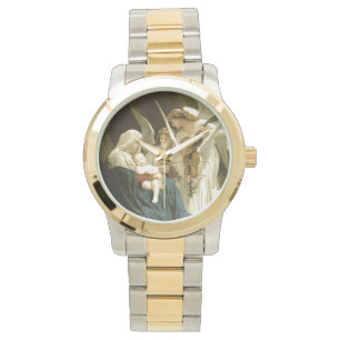 Montre de Jésus et de Noël d'anges