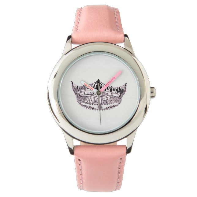 Montre de la couronne pour un concours pour enfant (devant)