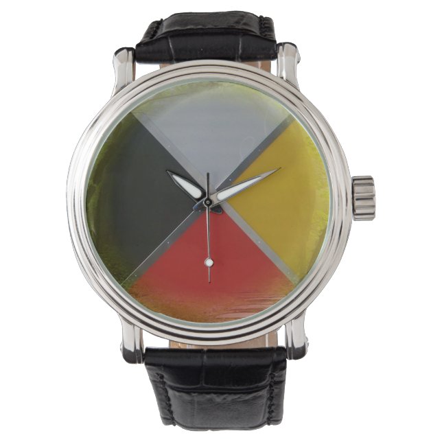 Montre de la roue de médecine forestière (devant)