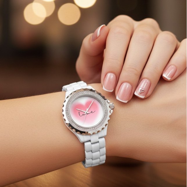Montre de la Saint-Valentin pour femme à coeur d'a (Créateur téléchargé)