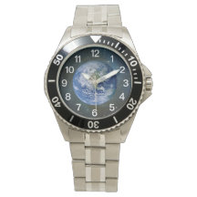 MONTRE DE LA TERRE PLANÈTE