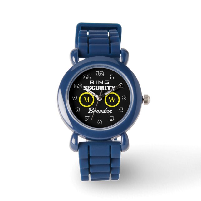 Montre de l'enfant de la sécurité de l'anneau pour (Recto)