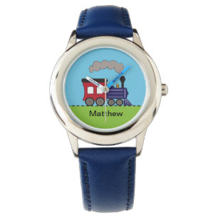 Montre de locomotive à vapeur personnalisée