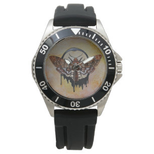 Montre de papillon à tête molle de la mort