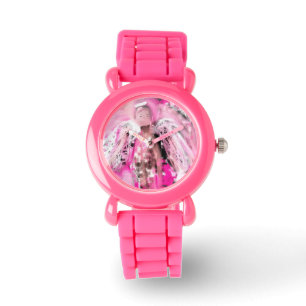 Montre de parties scintillantes d'ange de cancer