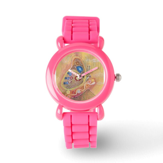 Montre de peinture papillon (Recto)
