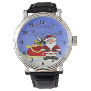 Montre de Père Noël de Joyeux Noël