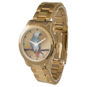 Montre de perroquet Africain Gris montre à poignet
