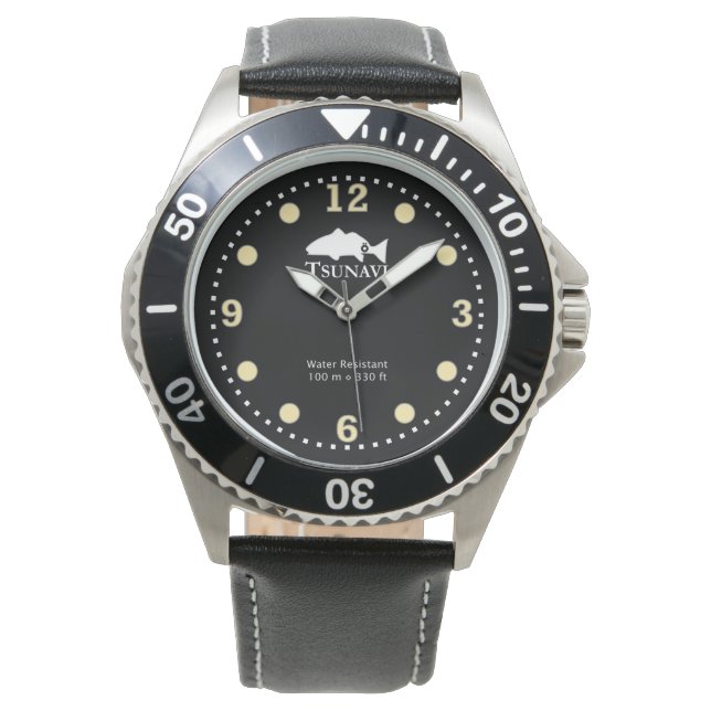 Montre de plongée de l'aigle rayé (devant)