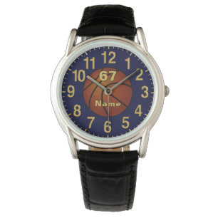 Montre de poignet de basketball personnalisée pour