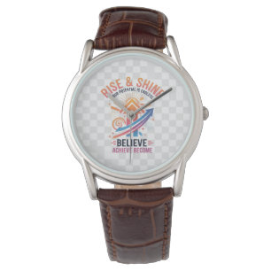 Montre de poignet de designer chic